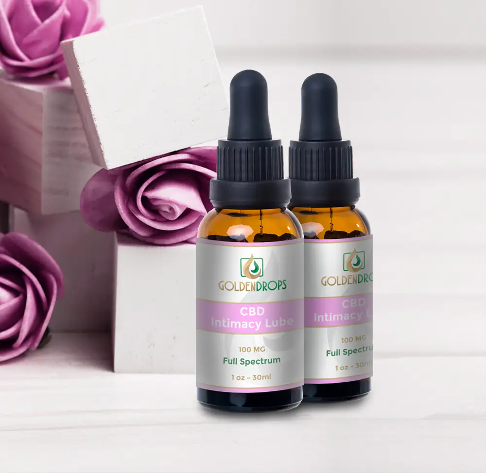 CBD Intimacy Lube packaging details